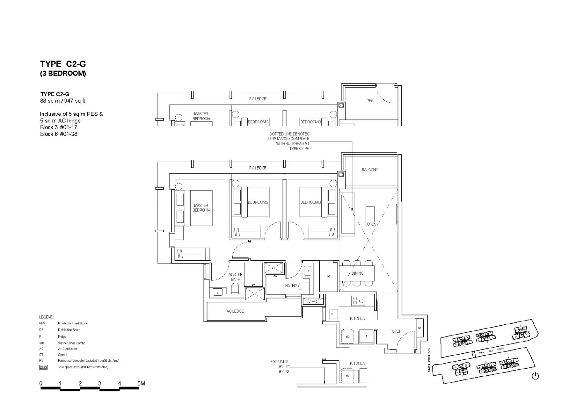 The Continuum floorplan